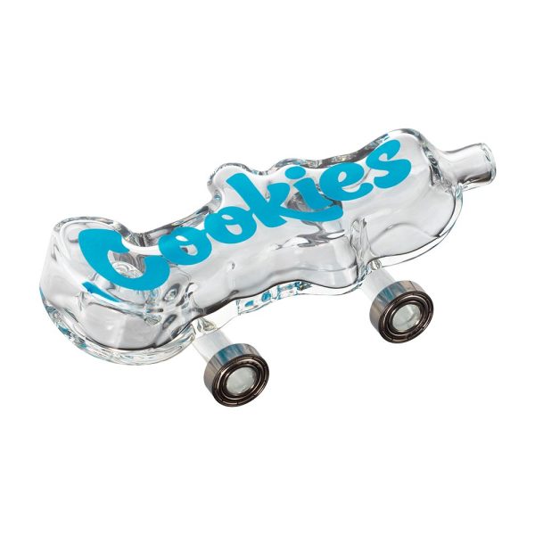 Cookies Toke Deck Glass Hand Pipe | 4.25" - Image 3