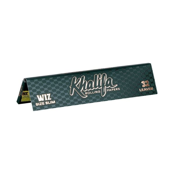 50CT DISPLAY - Khalifa Rolling Papers - 32pc / Wiz Size Slim - Image 5