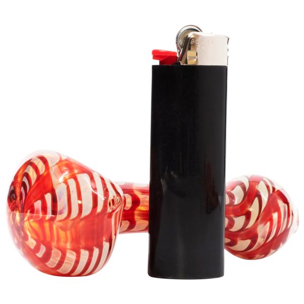 LA Pipes "Raker" Glass Spoon Pipe - Image 8