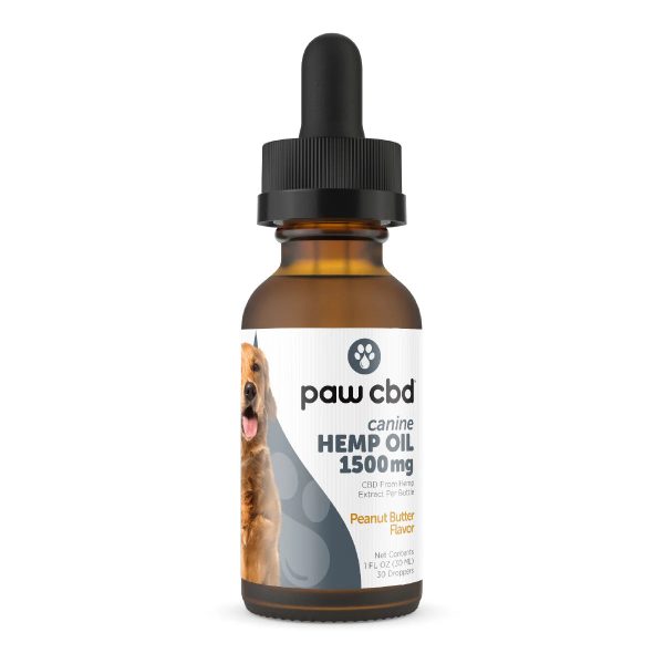 CBD Dog Oil Tincture for Calmness & Health Support Peanut Butter (300MG - 3000MG) - Image 3