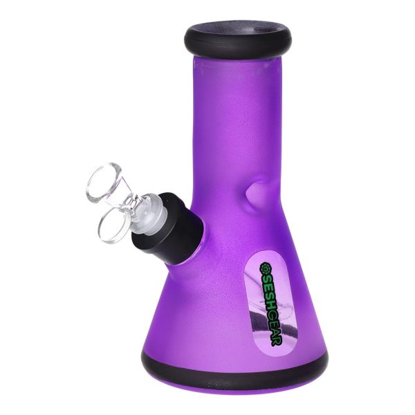 SeshGear Glass Beaker Water Pipe Smokers' Kit | 8" | 14mm F - Image 7