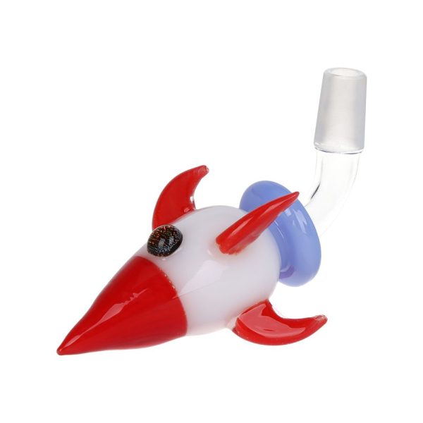 Pulsar Rocketship Glass Water Pipe - 12" / 14mm F - Image 4