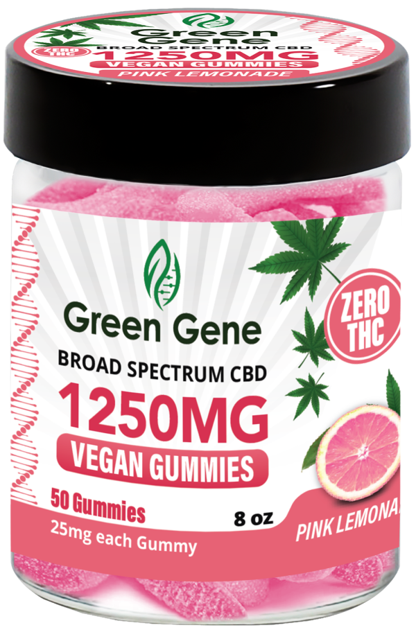 Green Genie CBD Vegan Pectin Infused Gummies w/ B12 Vitamins (625MG - 2500MG) - Image 10