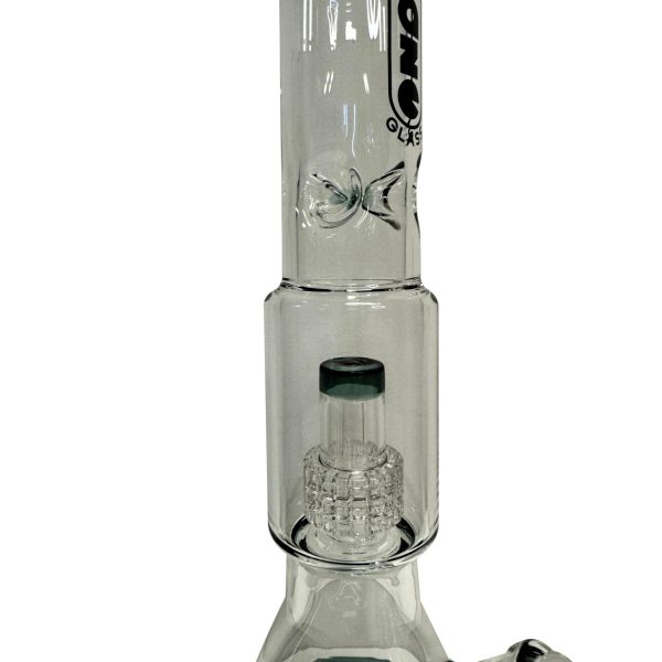 Daze Glass - Approx. 16 Striped Glass Water Pipe - Image 4