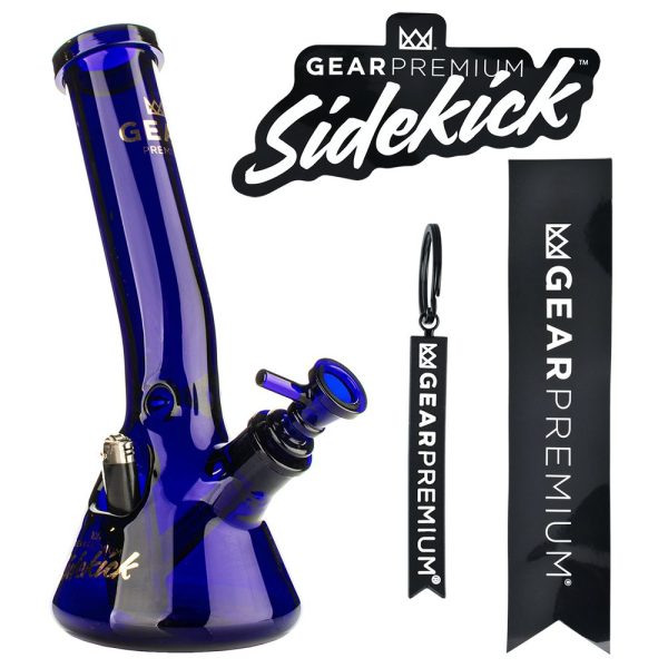Gear Premium Sidekick Laid Back Glass Beaker Water Pipe | 12" - Image 3
