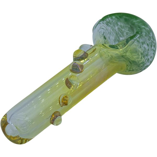 LA Pipes "Razorback" Silver Fumed Mini Spoon (Various Colors) - Image 9