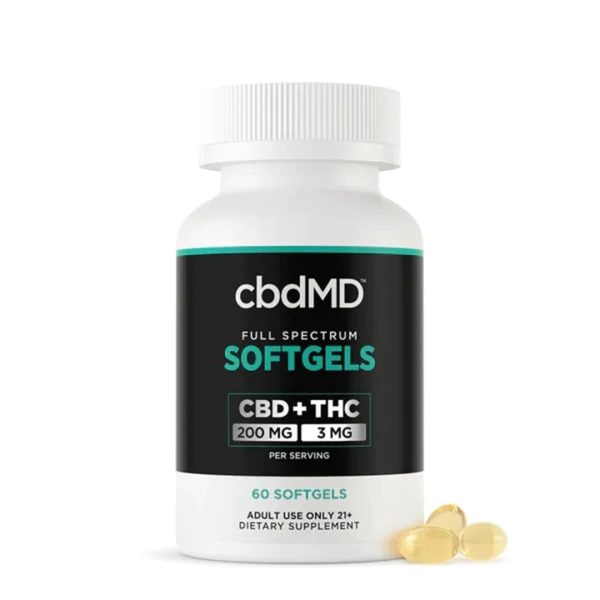 cbdMD Full Spectrum CBD Softgels - (1500MG - 6000MG) - Image 5