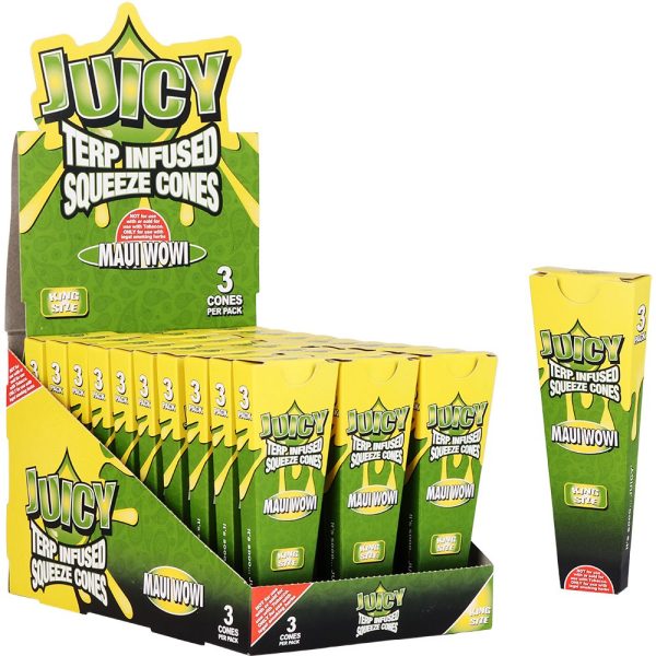 Juicy Terp Infused Squeeze Cones | Maui Wowi | 30pk Display - Image 33