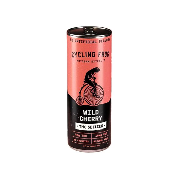 Cycling Frog THCA Seltzer | 12oz | 5mg THC / 10mg CBD | 6ct - Image 5