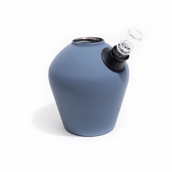 Chill - Limited Edition - Steel Blue Rubberized Bong - Image 3