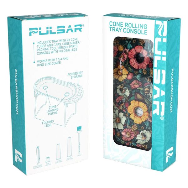 Pulsar Elevated Cone Rolling Tray Console | 9.25"x4.25" - Image 17