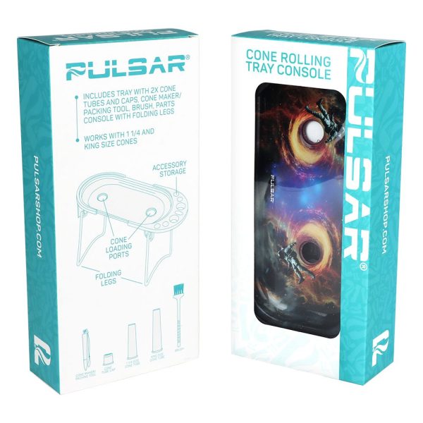 Pulsar Elevated Cone Rolling Tray Console | 9.25"x4.25" - Image 23