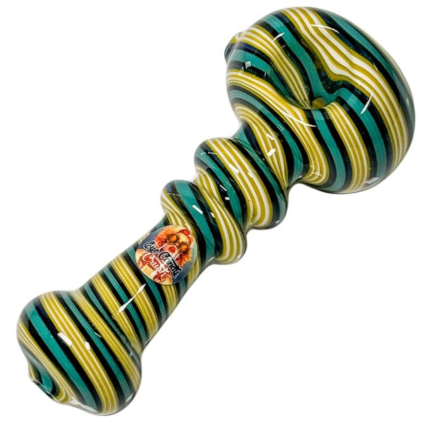 Crush Magic Genie Bottle Hand Pipe in Vibrant Colors - Compact & Carbureted - Image 3