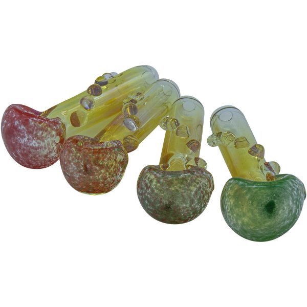 LA Pipes "Razorback" Silver Fumed Mini Spoon (Various Colors) - Image 2