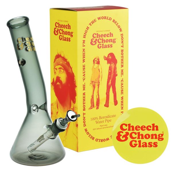 Cheech & Chong Glass Basketball Jones Chillax Bong | 12" | 14mm F - Image 4