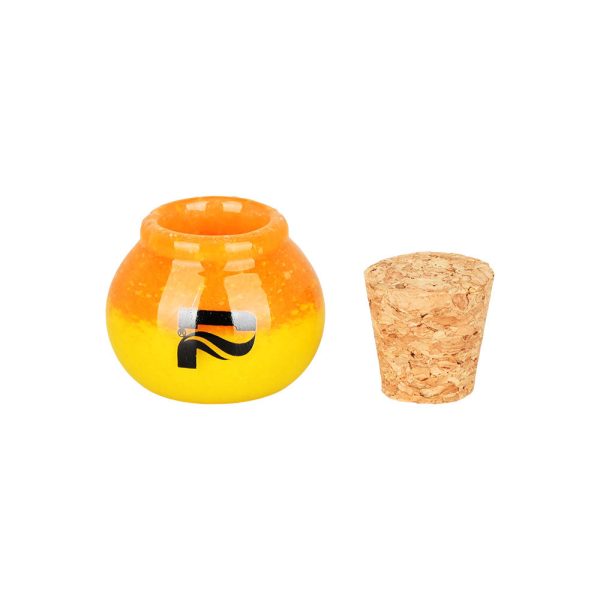 Pulsar Puff & Stash Glass Spoon Pipe & Jar | 2.5" - Image 7