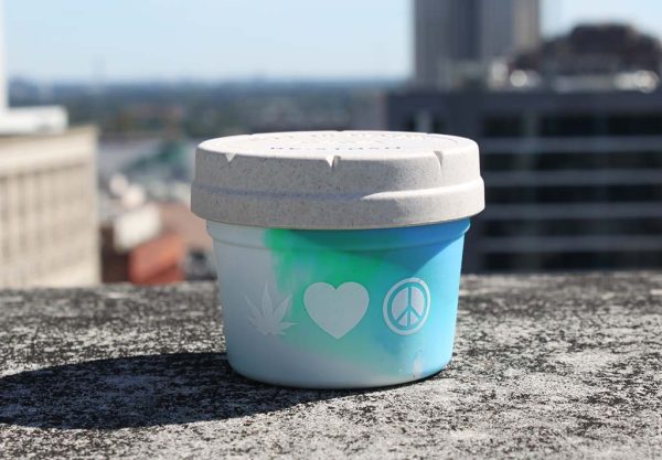 RE:STASH We'd Love Peace Ocean Tie-Dye 4oz jar - Image 12