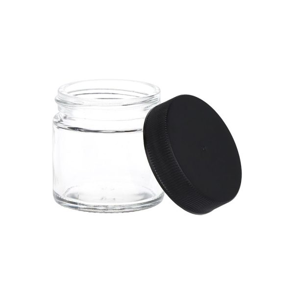 Clear Screw-Top Jar - 1.7" x 1.7"/ X-Small - Image 2