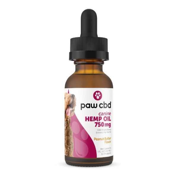 CBD Dog Oil Tincture for Calmness & Health Support Peanut Butter (300MG - 3000MG) - Image 2