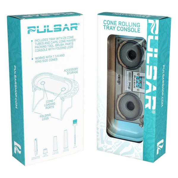 Pulsar Elevated Cone Rolling Tray Console | 9.25"x4.25" - Image 15
