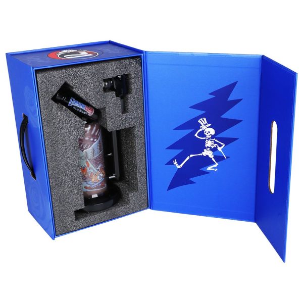 Grateful Dead x Pulsar Inside Print Water Pipe - 8.5" / 14mm F / UFO Jam - Image 7