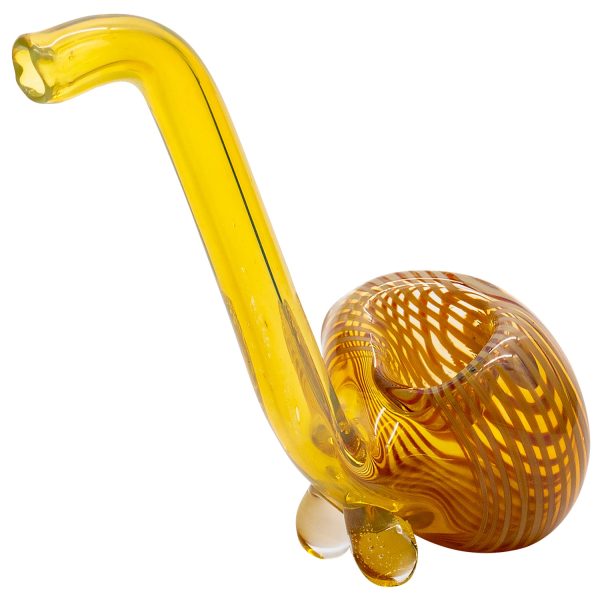 LA Pipes "Flaco" Skinny Glass Sherlock Pipe - Image 7