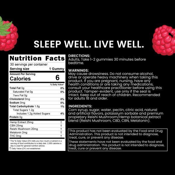 FlexCBD | Deep Sleep Gummies | 30ct - Image 3