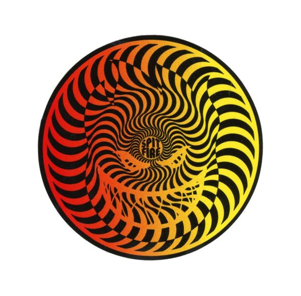 Spitfire Logo Psychedelic Sticker - Image 6