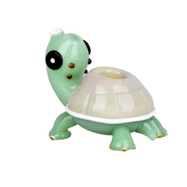 Tranquil Turtle Terrapin Sherlock Pipe - 4.25" - Image 2