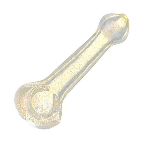 Sparkling Lemonade Crackle Glass Spoon Pipe - 4.75" - Image 2