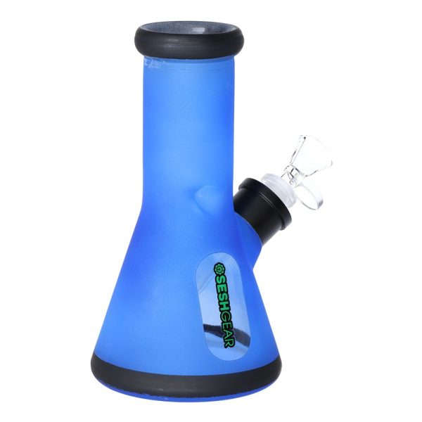 SeshGear Glass Beaker Water Pipe Smokers' Kit | 8" | 14mm F - Image 8