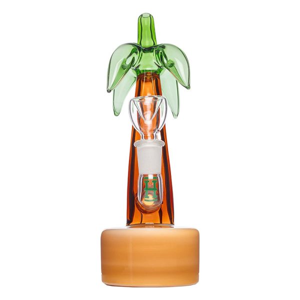 Hemper Beach Box Palm Tree Water Pipe - 7" / 14mm F - Image 3
