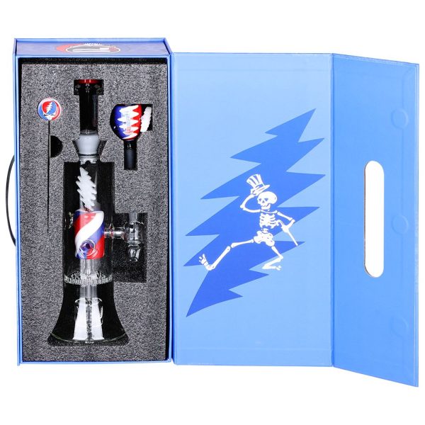 Grateful Dead x Pulsar Lightning Bolt Glass Water Pipe - Image 6