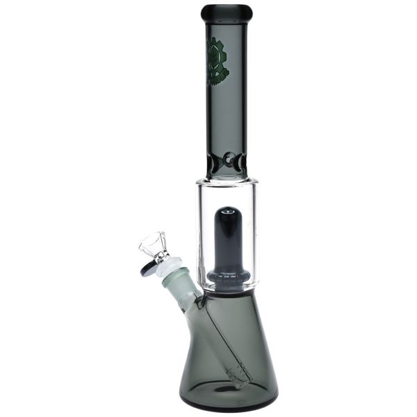 SeshGear Double Chamber Glass Beaker Water Pipe - 12" - Image 3