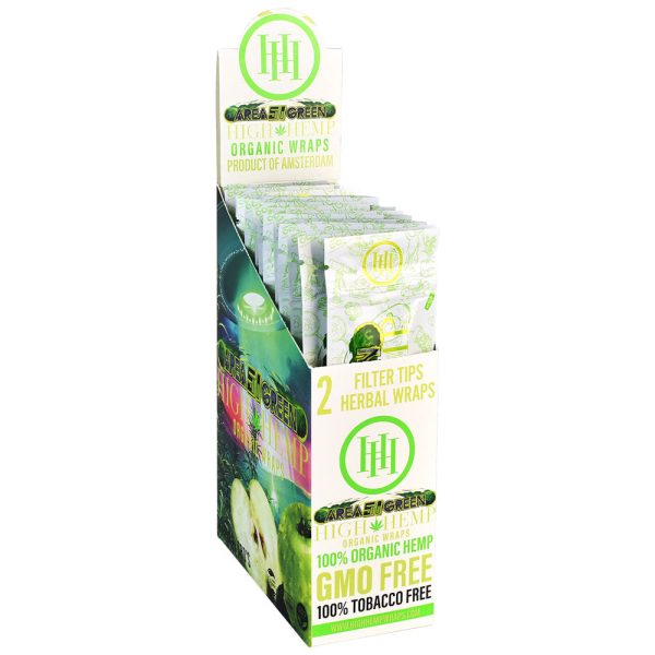 High Hemp Organic CBD Wraps - 2pknc - Image 3