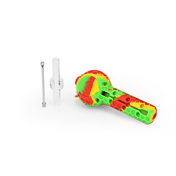 Ritual - 4'' Silicone Nectar Spoon - Rasta - Image 4