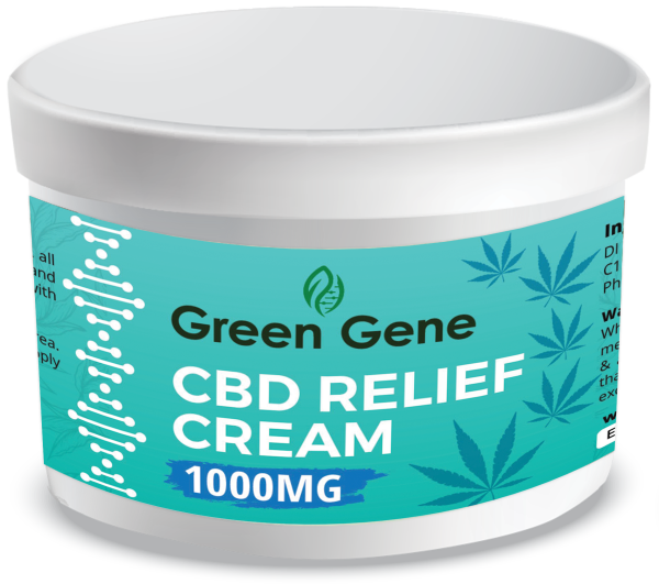 Greene Gene CBD Muscle & Joint Pain Relief Cream (250MG-3000MG) - Image 2