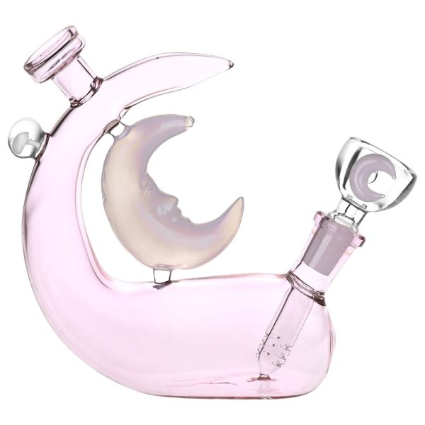 Lunar Lounger Glass Water Pipe - 5.75" / 14mm F - Image 2