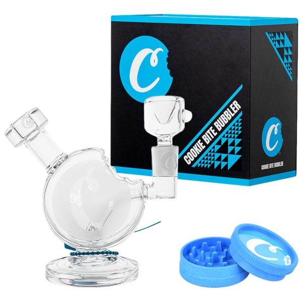 Cookies Bite Glass Bubbler - 5.75" / 14mm F - Image 3