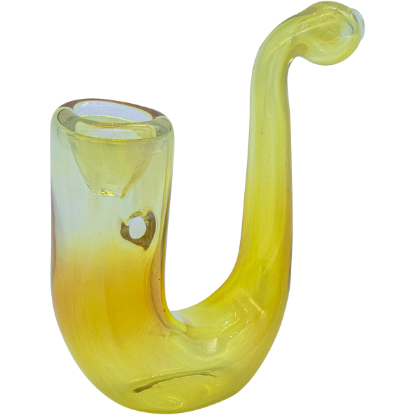 LA Pipes "Calabash" Fumed Glass Sherlock - Image 4