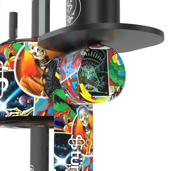 Stündenglass x Grateful Dead Gravity Bong - Legacy Patchwork - Image 8