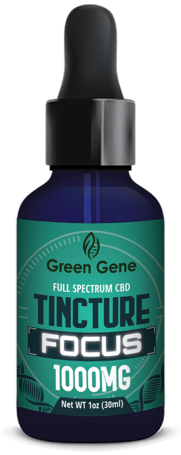 Full Spectrum FOCUS CBD Oil 1000MG or 3000MG (Kosher)