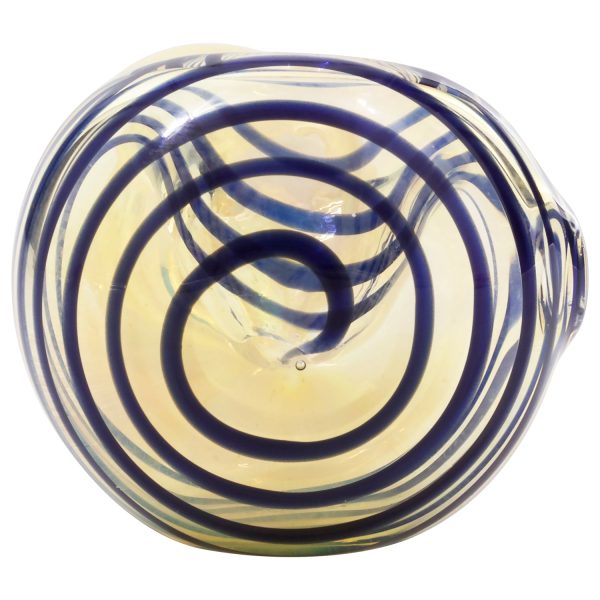 LA Pipes Spiral-Head Color Changing Glass Spoon Pipe - Image 11