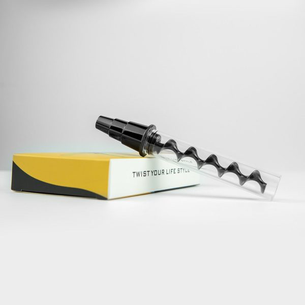 Glass Blunt Hand Pipe - Multiple Colors 5" - Image 10