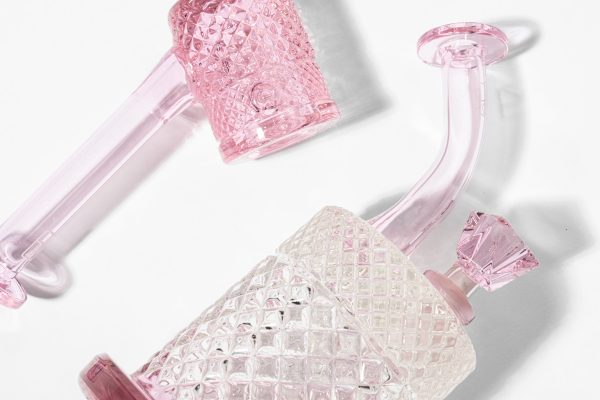 Twenties Collection Water Pipe | Pink - Image 6