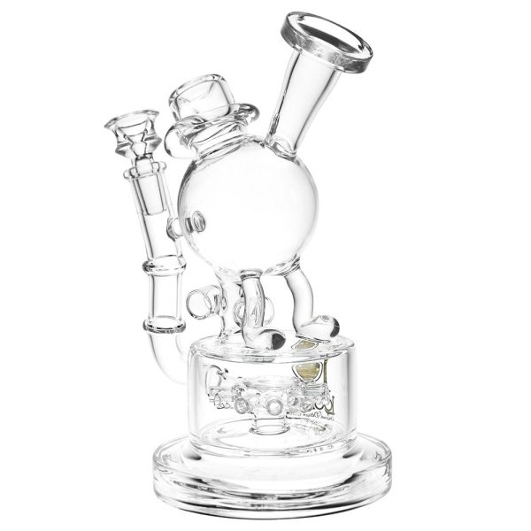 Lookah Glass Dancing Hat Water Pipe | 10.75" | 14mm F - Image 4