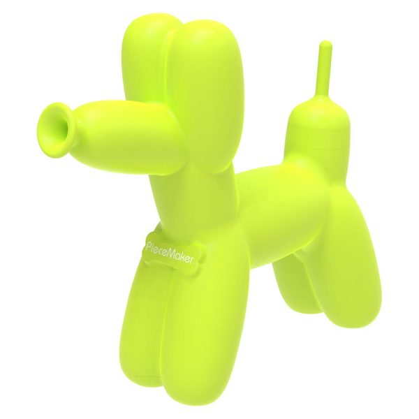 PieceMaker K9 Balloon Dog Silicone Water Pipe - 7.5" - Image 2