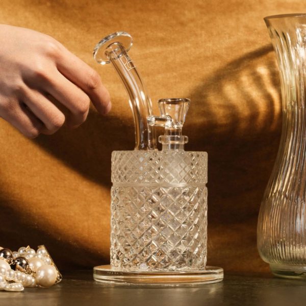 Jane West Twenties Collection Water Pipe | Clear - Image 2