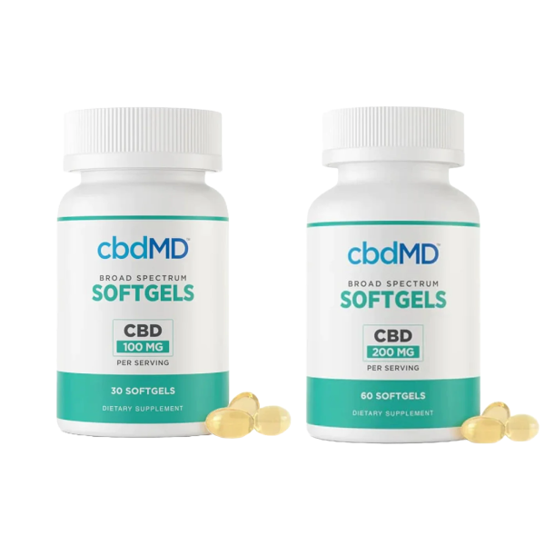 cbdMD CBD Softgel Capsules (3000MG - 6000MG) - Image 2