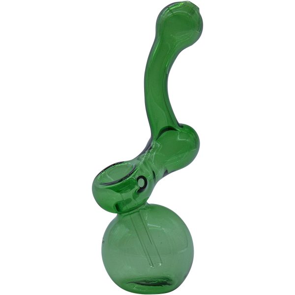 LA Pipes "Sherbub" Glass Sherlock Bubbler Pipe (Various Colors) - Image 8